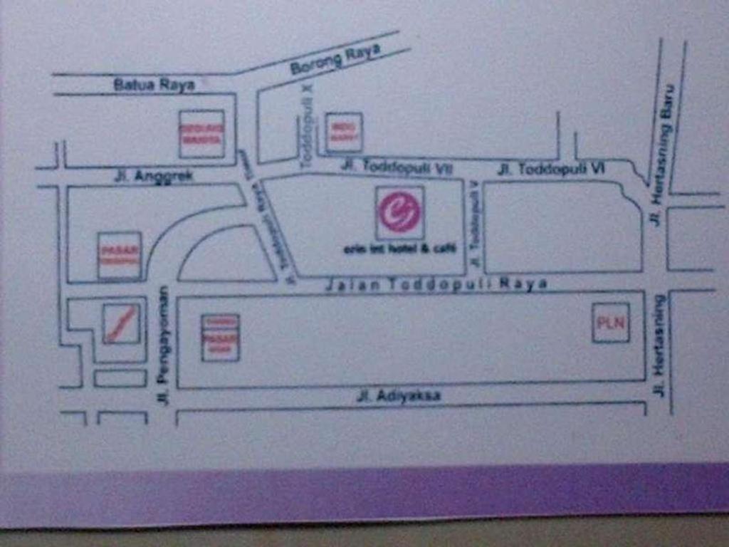 Erin Int Hotel Makassar Dış mekan fotoğraf